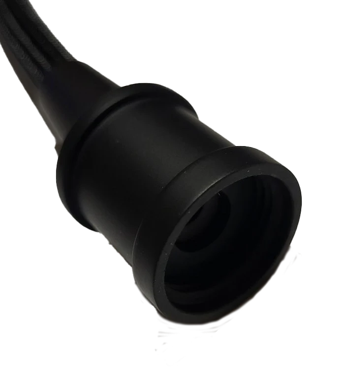 59-1/2" Magnetic Matte Black Faucet Hose for 13/16" Spray Head - Image 3