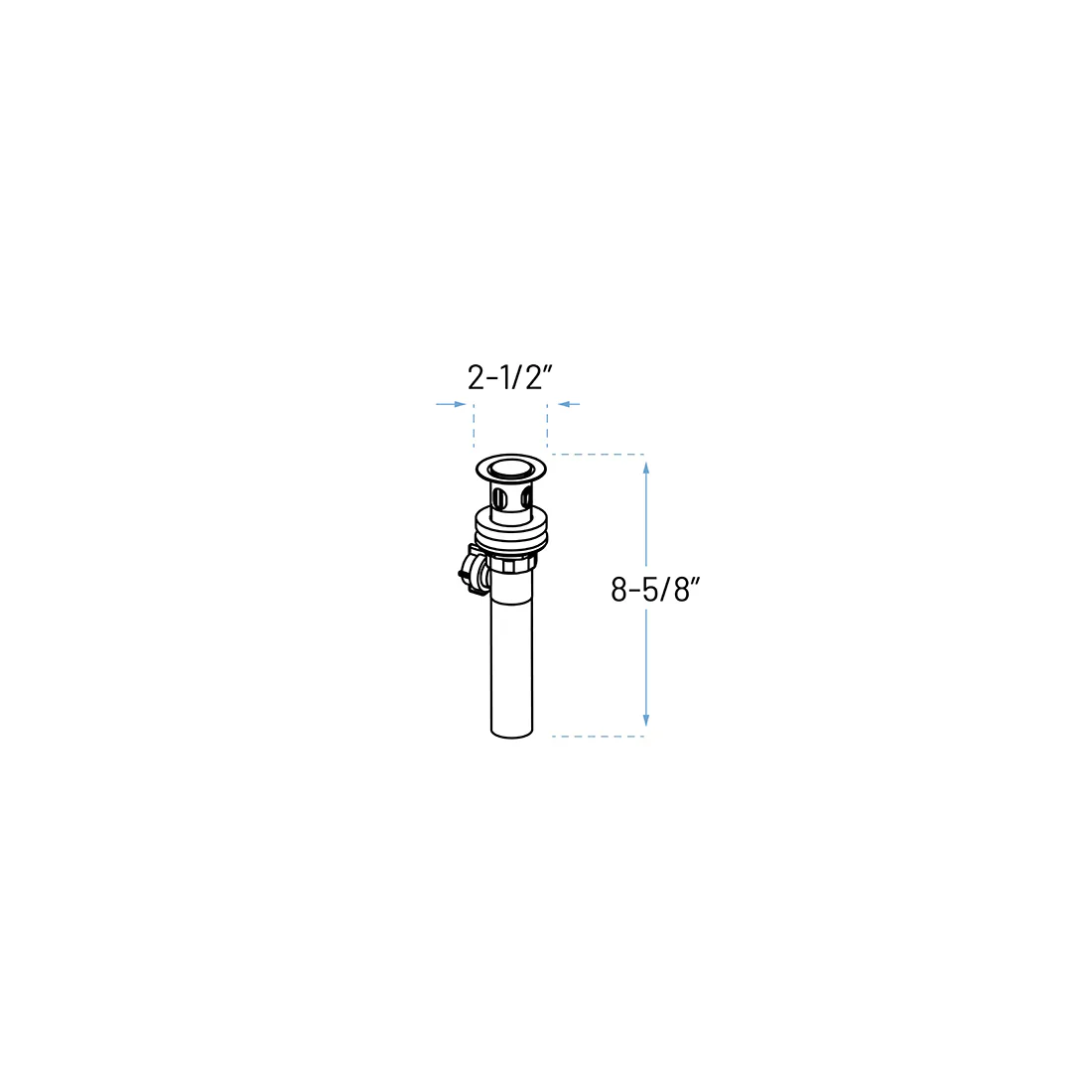 Single Handle High Arc Bathroom Faucet with Pop-up Drain in Brushed Nickel - Image 3