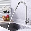 Pull Down Chrome Cylinder Kitchen Faucet Sprayer Head Replacement - Image 3