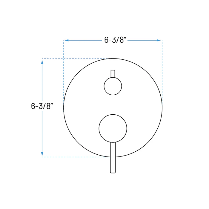 Brushed Nickel Single Handle Tub and Shower Trim Kit with Integrated Diverter and Hand Shower - Image 4