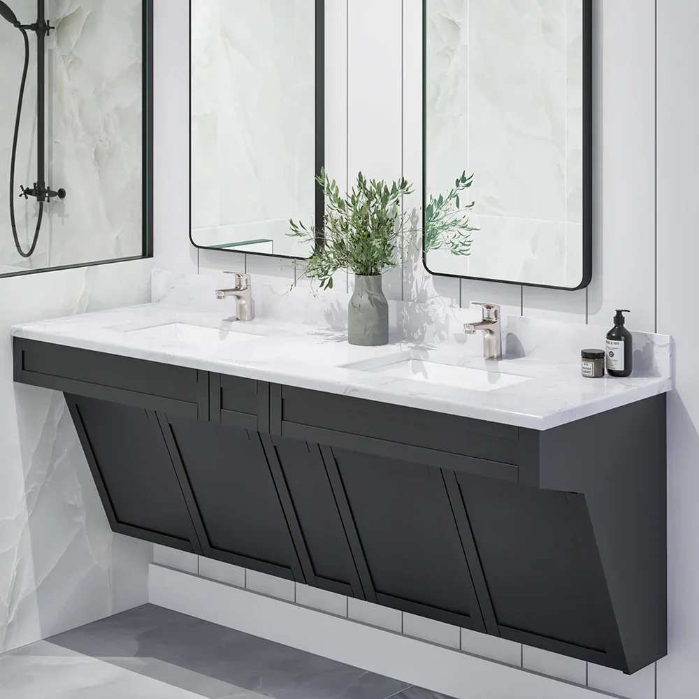 17 x 13" Rectangular Porcelain Undermount Bathroom Sink with Overflow in White - Image 3