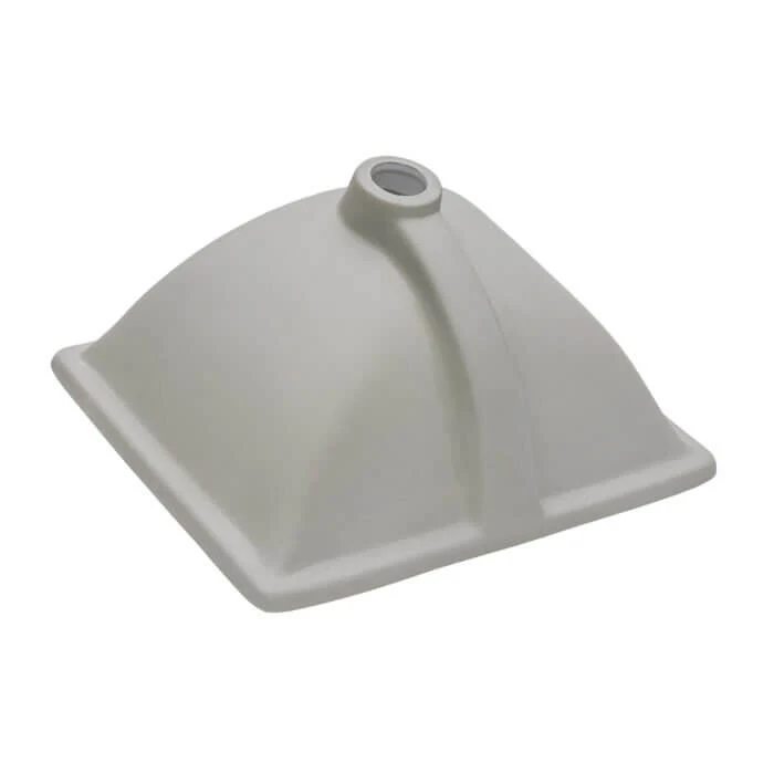 20-3/4" White Rectangular Vitreous China Undermount Bathroom Sink with Overflow Drain - Image 5