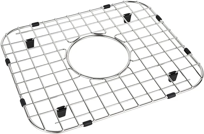 8-Pack Black Replacement Feet and Side Bumper Protectors for Sink Grid - Image 3