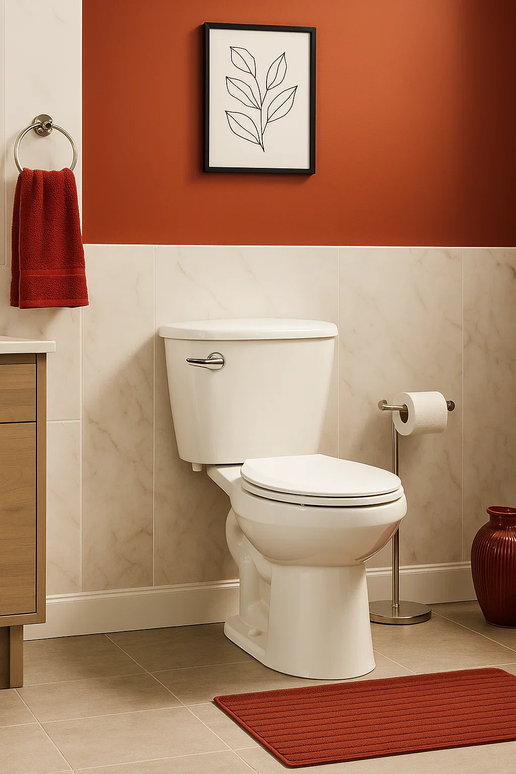 Dual-Flush Two-Piece Elongated Comfort Height Toilet - Image 4