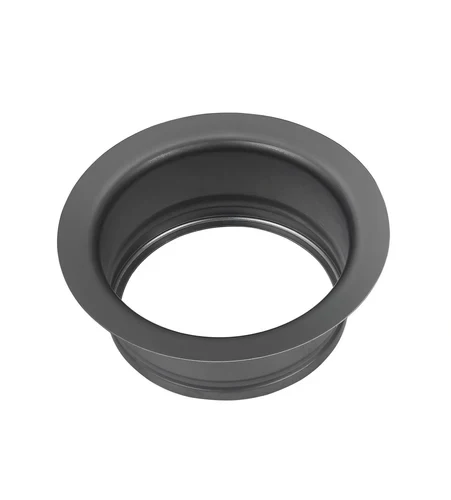 3-1/2" Matte Black Stainless Steel Garbage Disposal Flange - Image 3