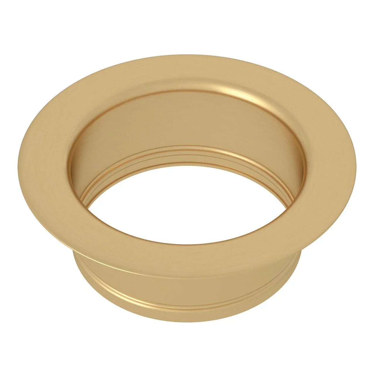 3-1/2" Brushed Gold Stainless Steel Garbage Disposal Flange - Image 3