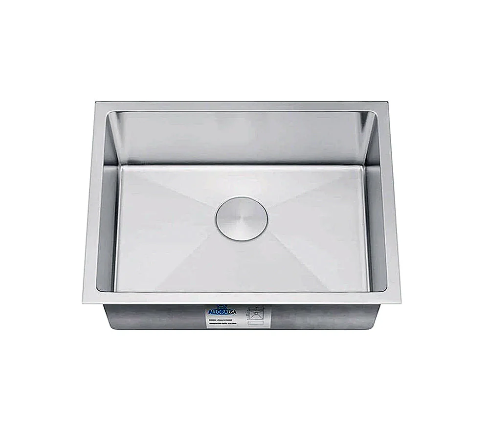 23" Undermount Stainless Steel Deep Single Bowl Kitchen Sink - Image 5