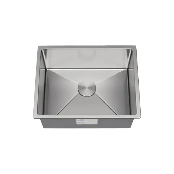 23" Small Steel Undermount Stainless Single Bowl Kitchen Sink