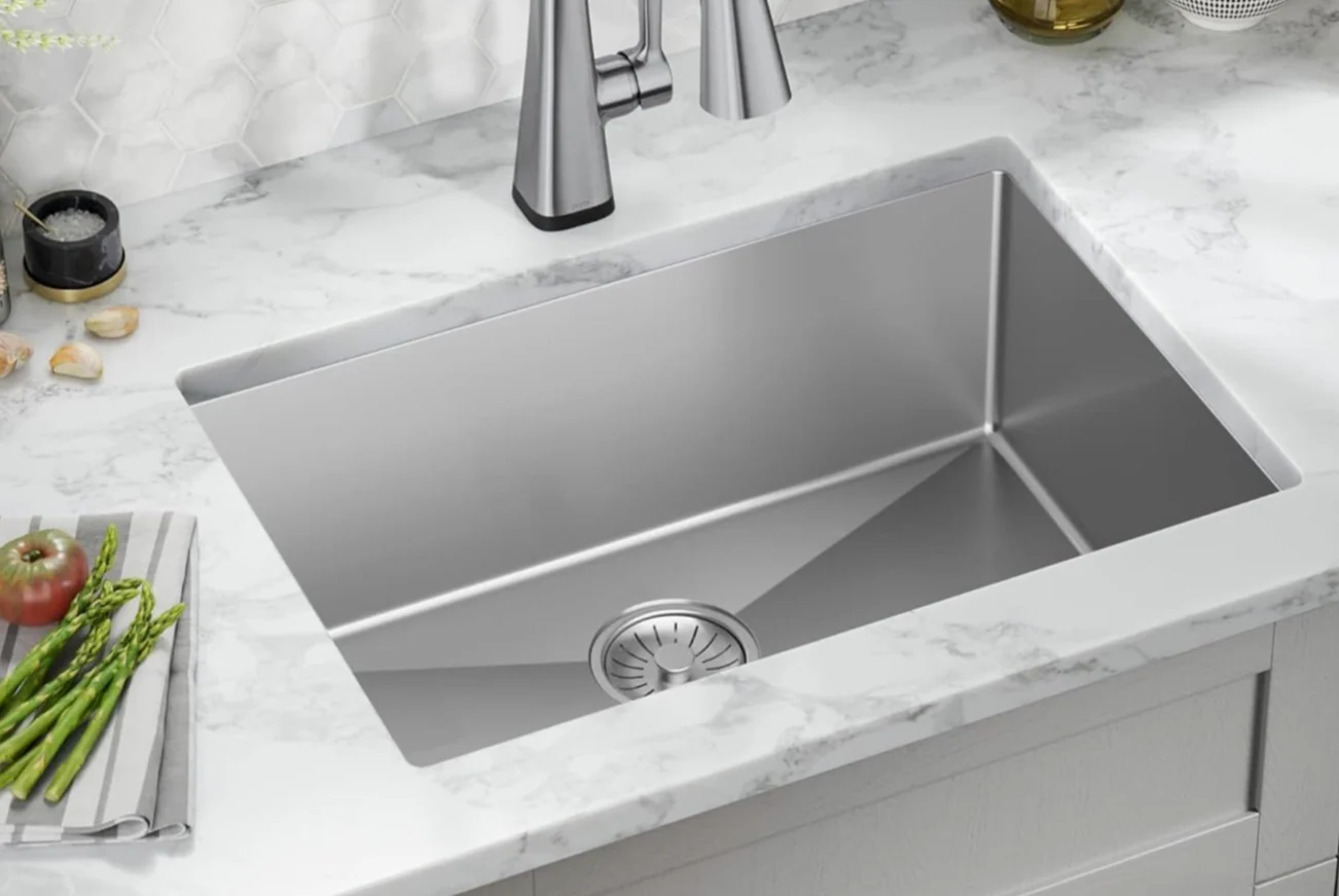26" Undermount Stainless Steel Deep Single Bowl Kitchen Sink - Image 4