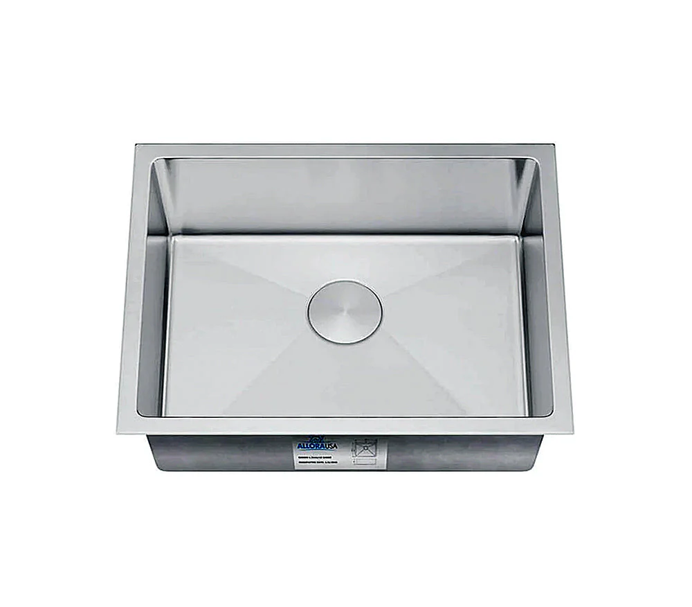 26" Undermount Stainless Steel Deep Single Bowl Kitchen Sink - Image 6