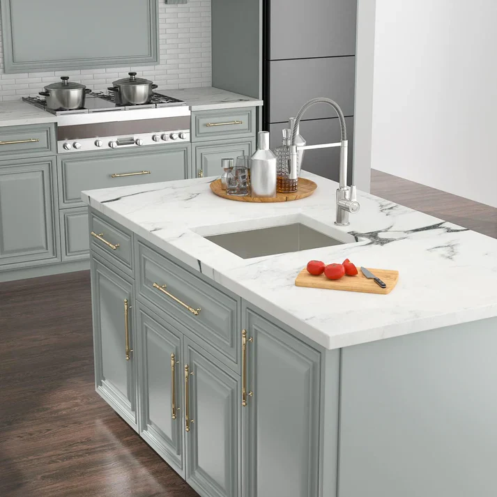 19" Compact Undermount Stainless Steel Bar and RV Sink - Image 3