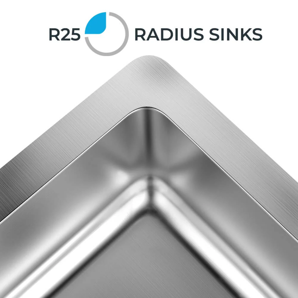 19" Compact Undermount Stainless Steel Bar and RV Sink - Image 4