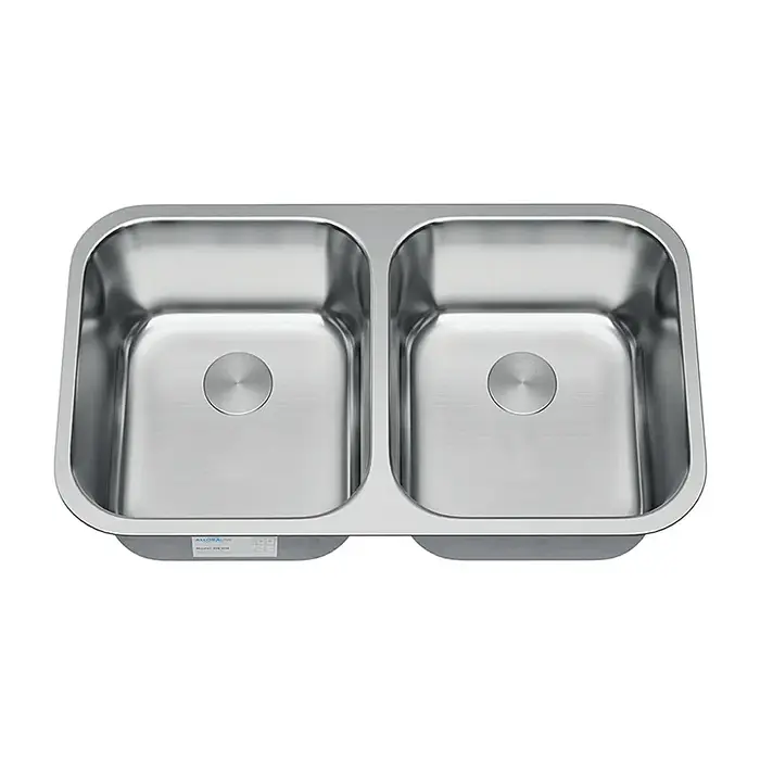 32" Large Undermount Double Bowl Stainless Steel Kitchen Sink