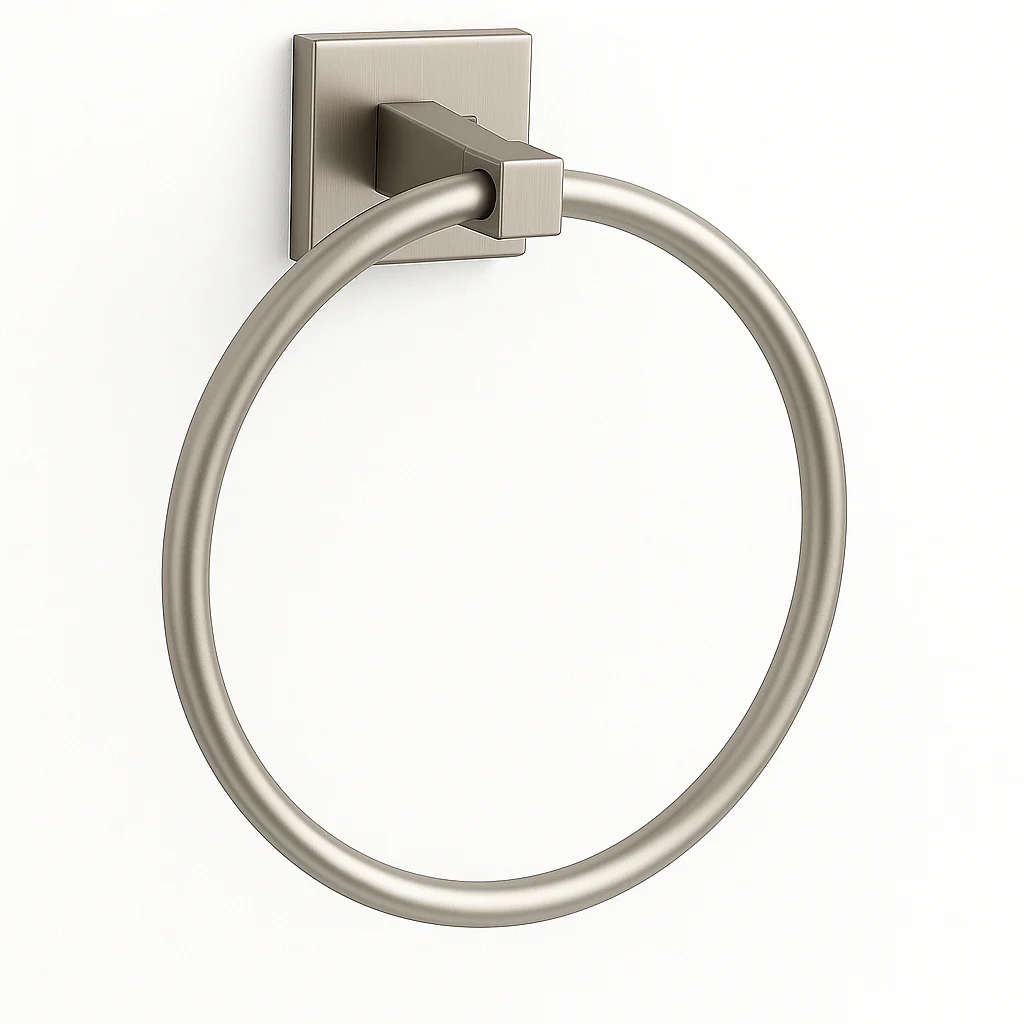 Rainvera Brushed Nickel Four-Piece Bathroom Accessory Set - Image 4