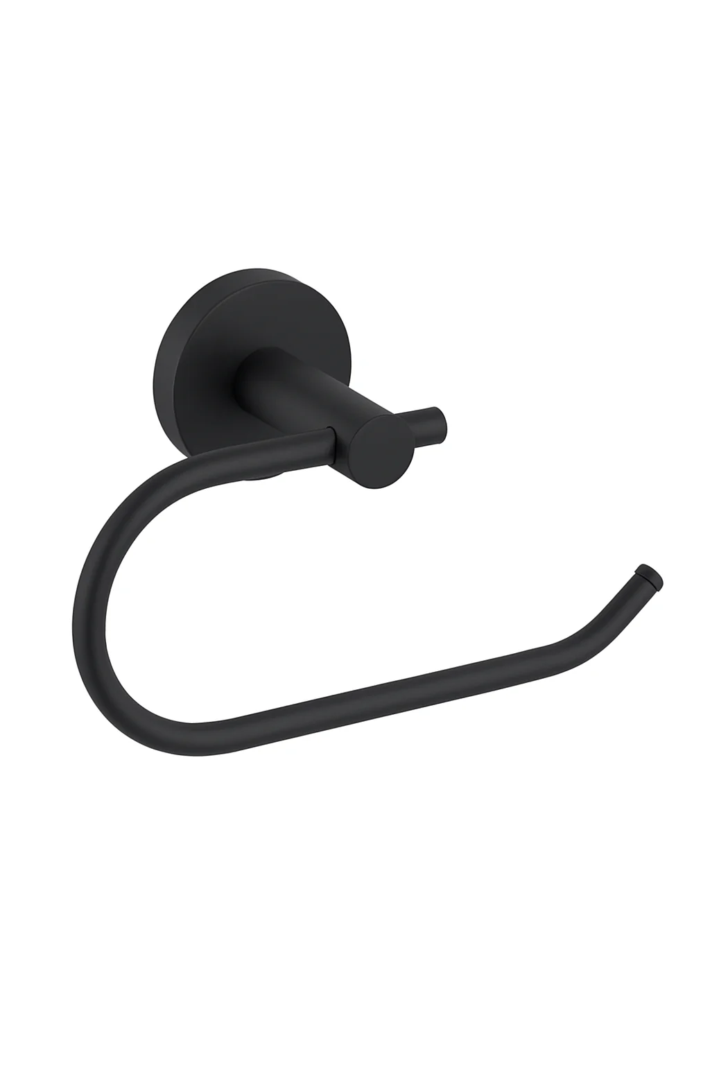 Serenica Matte Black Four-Piece Bathroom Accessory Set - Image 6