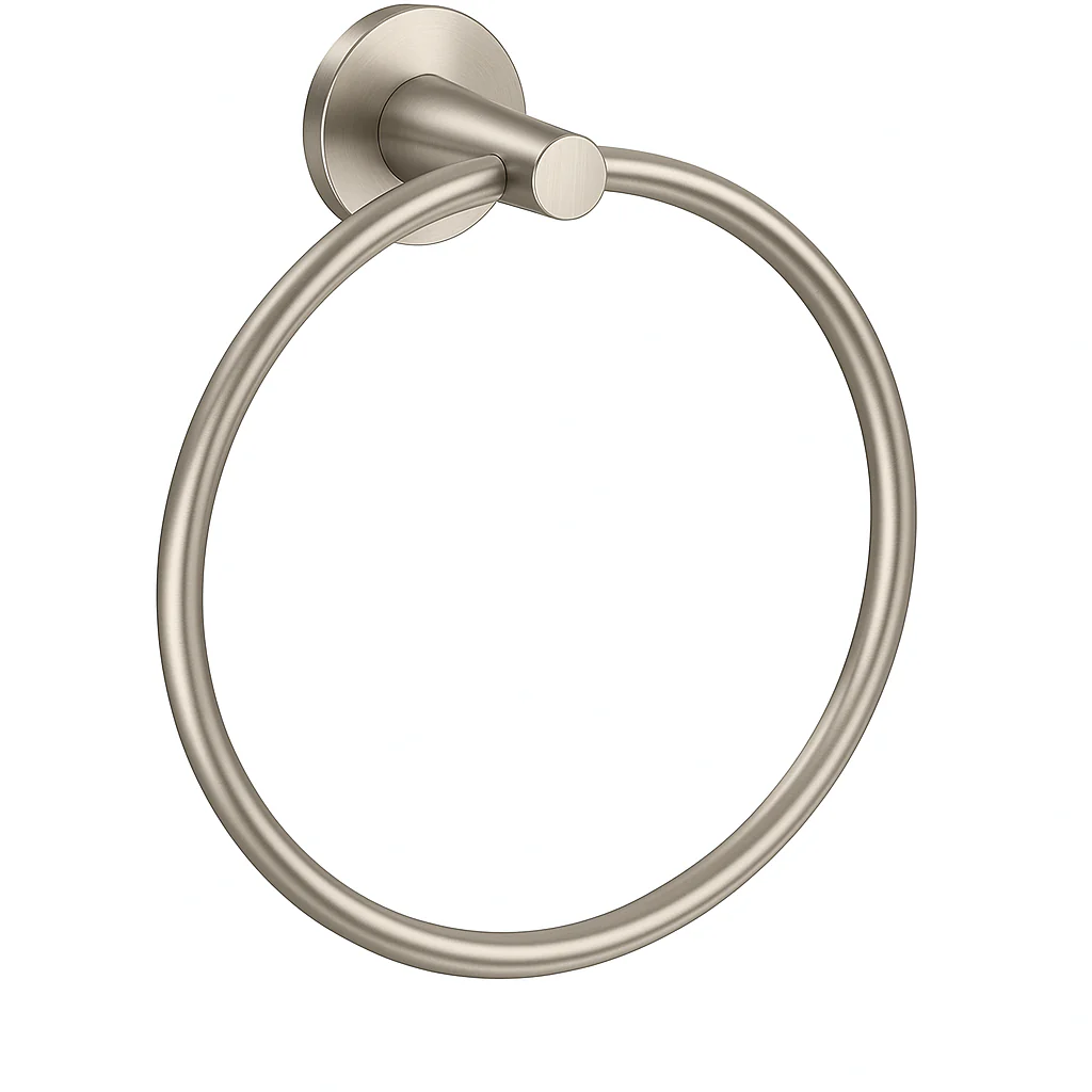 Serenica Brushed Nickel Four-Piece Bathroom Accessory Set - Image 7