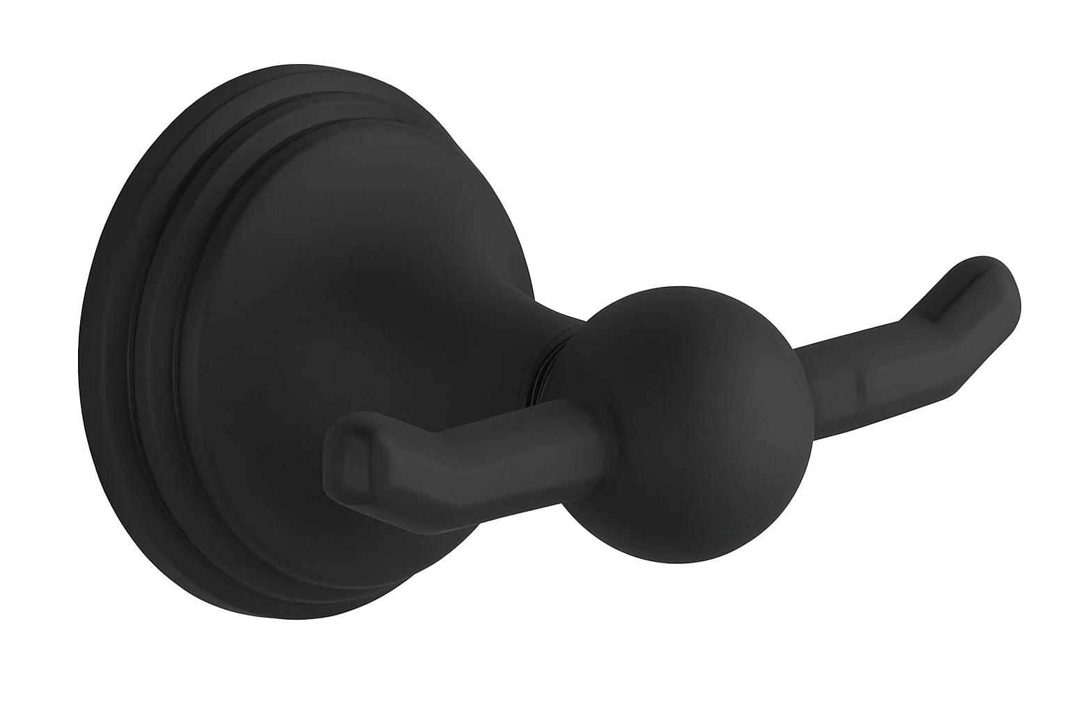Velora Matte Black Four-Piece Bathroom Accessory Set - Image 4