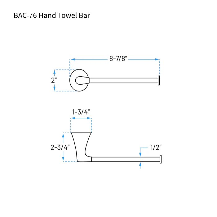 Verdessa Brushed Nickel Four-Piece Bathroom Accessory Set - Image 7